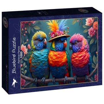 Bluebird Rainbow Parrots 1000 darabos kirakó