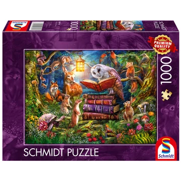 Schmidt Bedtime stories in the woods 1000 darabos kirakó