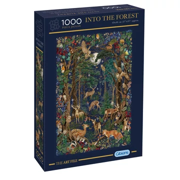 Gibsons The Art File: Into the Forest 1000 darabos kirakó