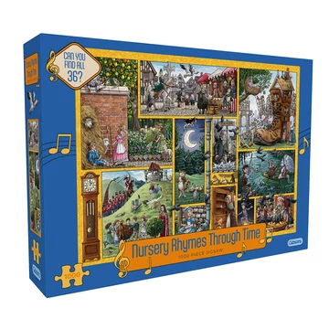 Gibsons Nursery Rhymes Through Time 1000 darabos kirakó