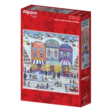 Alipson Peace On Earth Christmas Village 1000 darabos kirakó