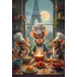 Kép 2/2 - Bluebird Little Chefs of Paris 1000 darabos kirakó