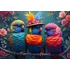 Kép 2/2 - Bluebird Rainbow Parrots 1000 darabos kirakó