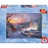 Kép 1/2 - Schmidt Disney Kinkade Cinderella Bringing Home the Tree 1000 darabos kirakó