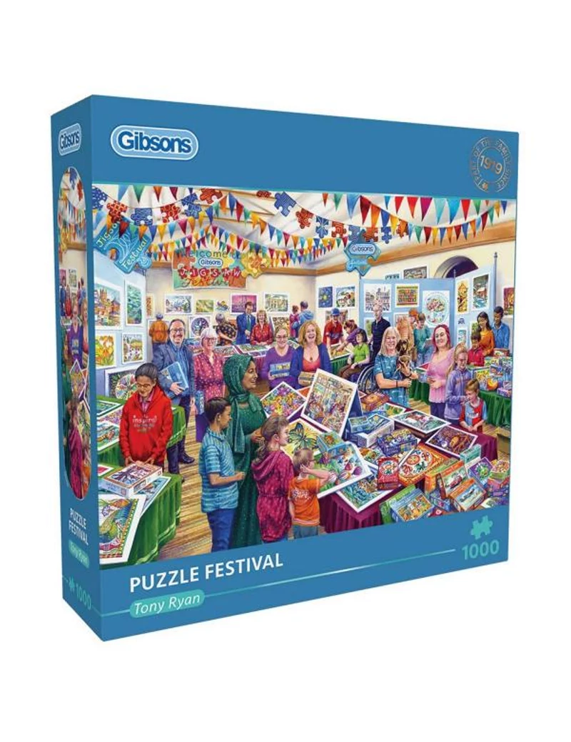 Gibsons Puzzle Festival 1000 darabos kirakó