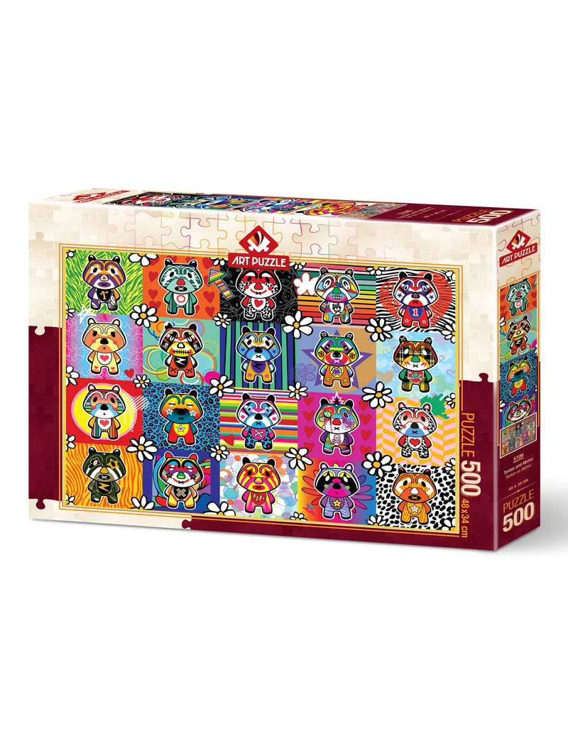 Art Puzzle Tantan and Momo 500 darabos kirakó
