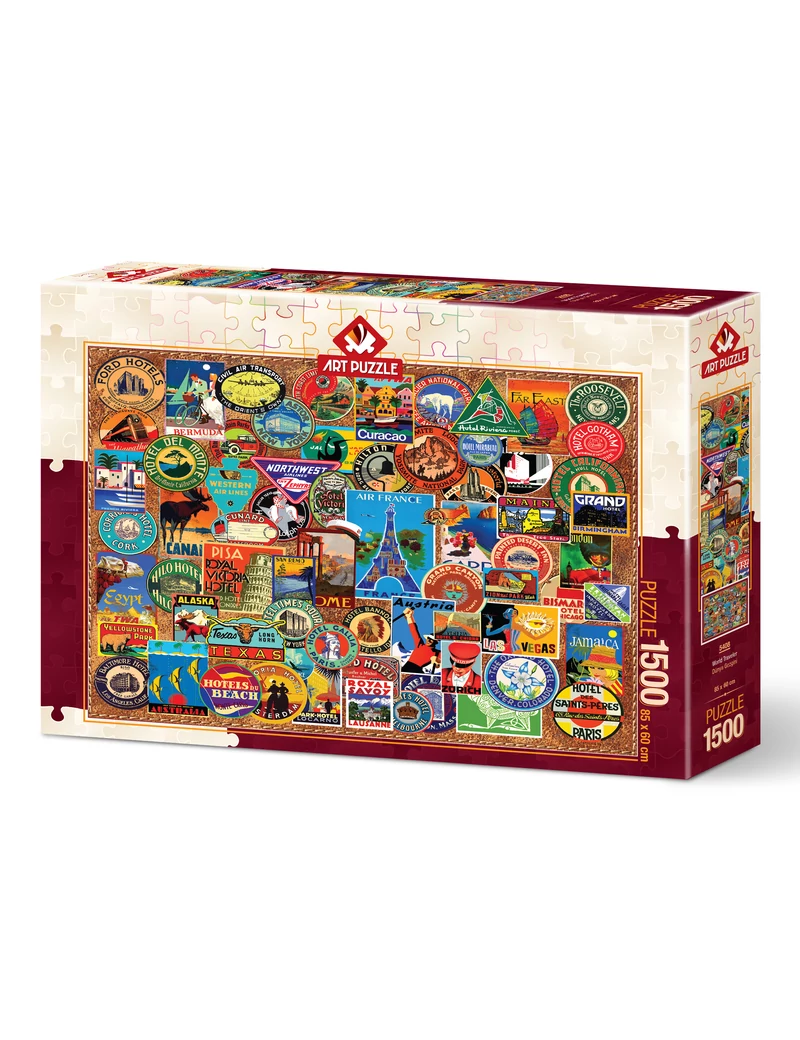 Art Puzzle World Traveler 1500 darabos kirakó