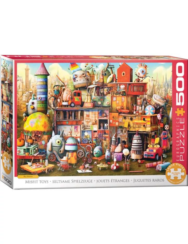 Eurographics Misfit Toys 500 darabos kirakó 