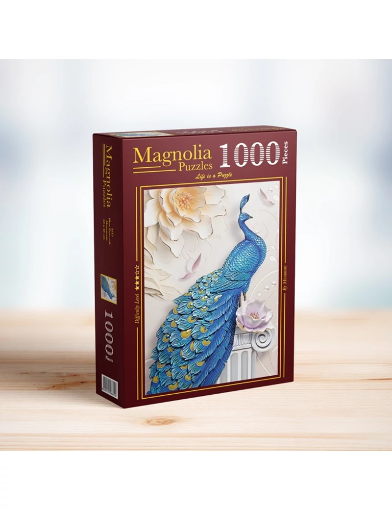 Magnolia Blue Peacock 1000 darabos kirakó