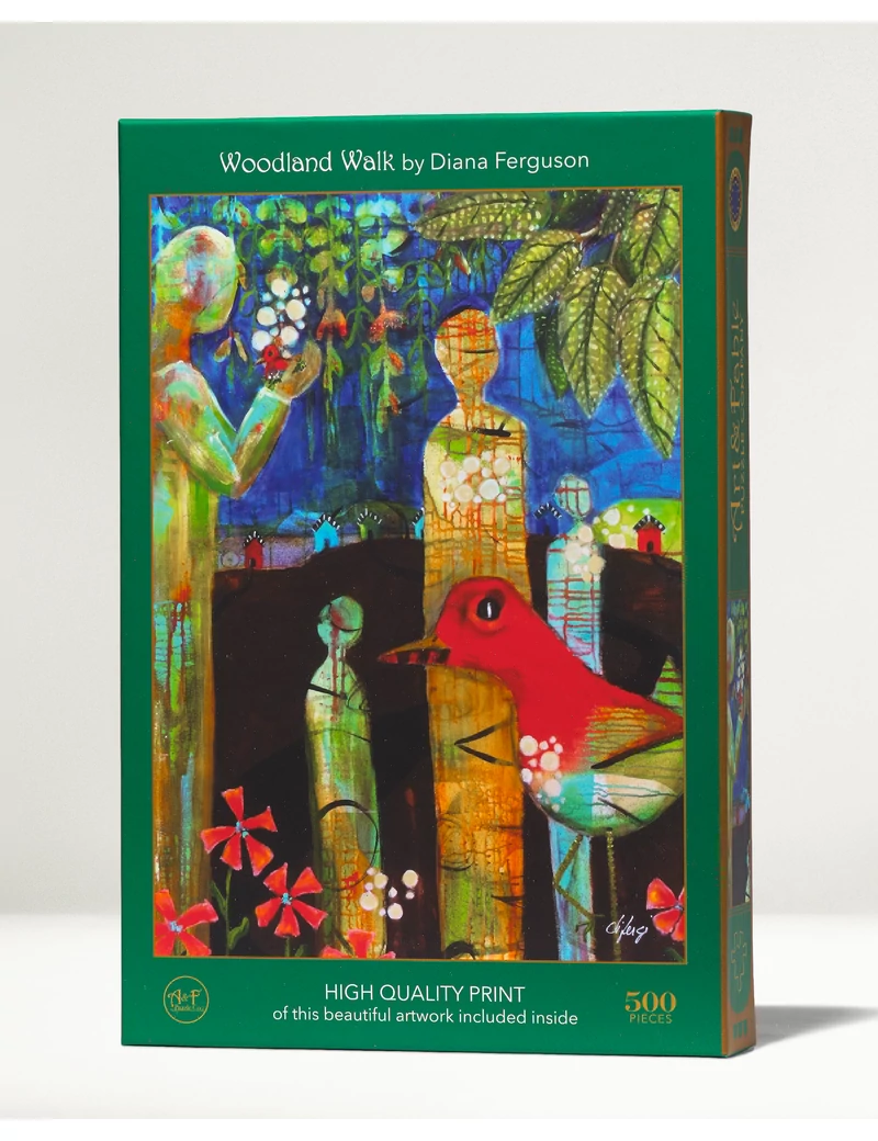Art & Fable Puzzle Company Woodland Walk 500 darabos kirakó