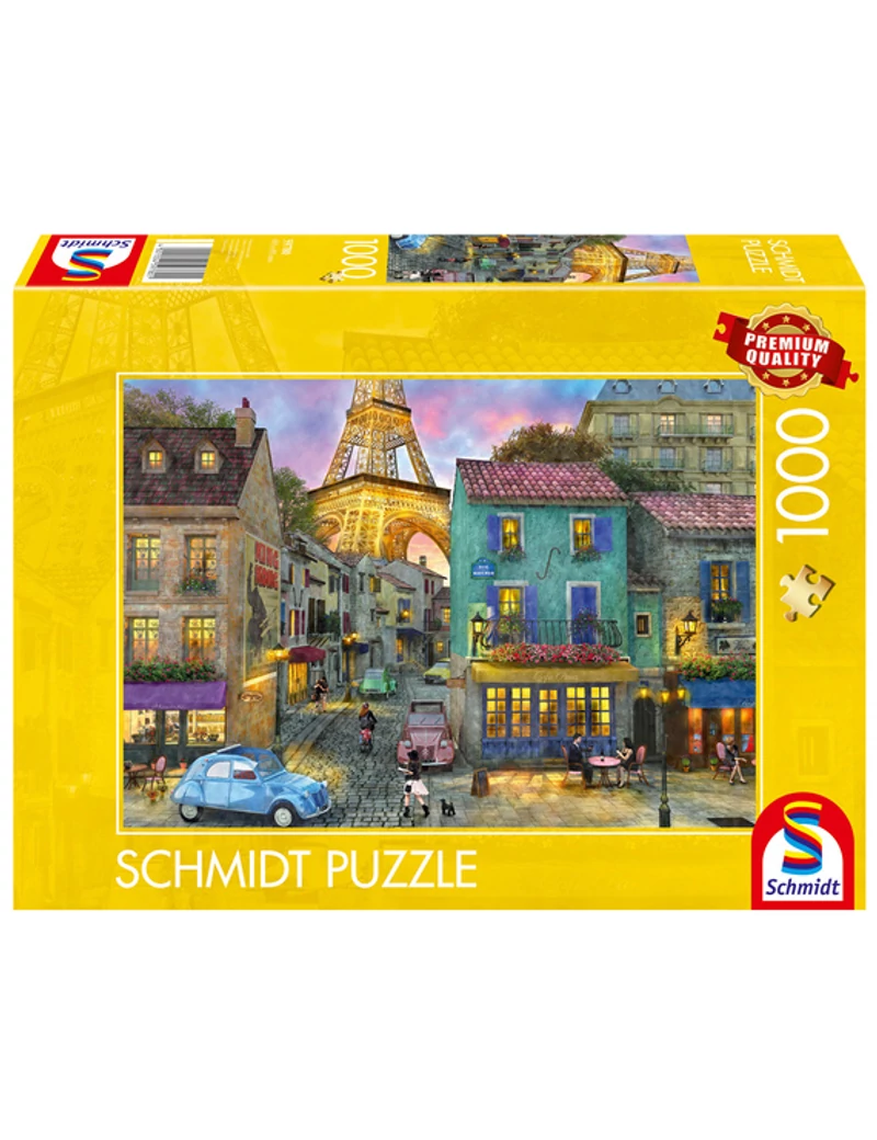 Schmidt The streets of Paris 1000 darabos kirakó