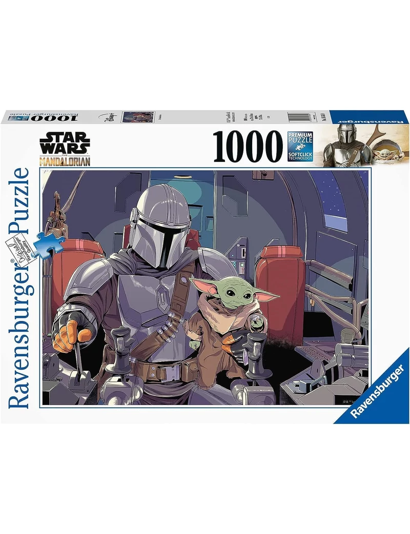 Ravensburger Star Wars The Mandalorian 1000 darabos kirakó