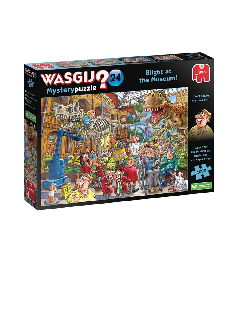 Jumbo WASGIJ Mystery 24 Blight at the museum! 1000 darabos kirakó