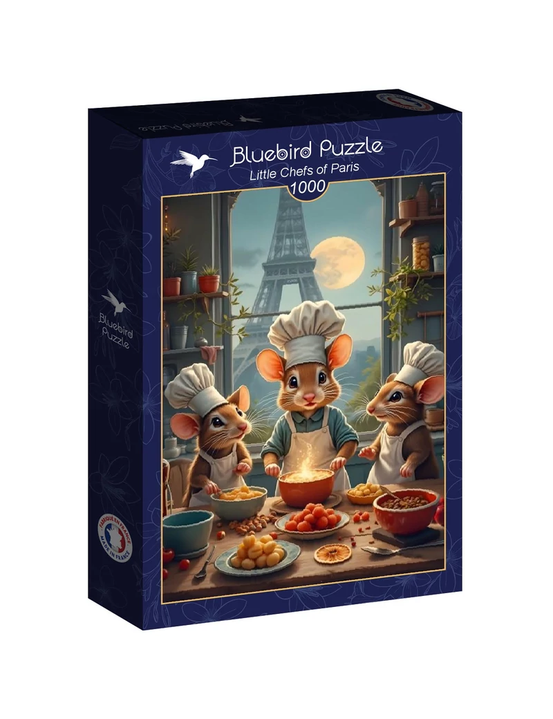 Bluebird Little Chefs of Paris 1000 darabos kirakó