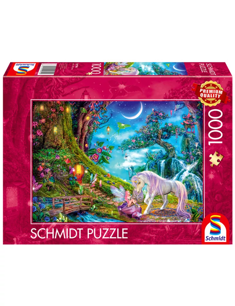 Schmidt Unicorn and elf among the tall timbers 1000 darabos kirakó