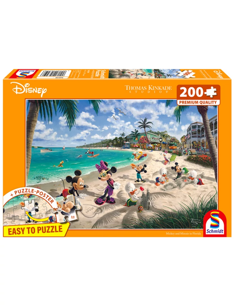 Schmidt Kinkade Disney Mickey and Minnie in Florida 200 darabos kirakó