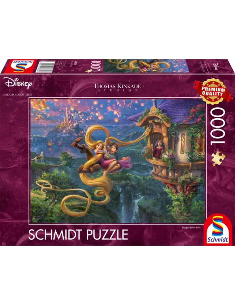 Schmidt Disney Kinkade Tangled Up In Love 1000 darabos kirakó