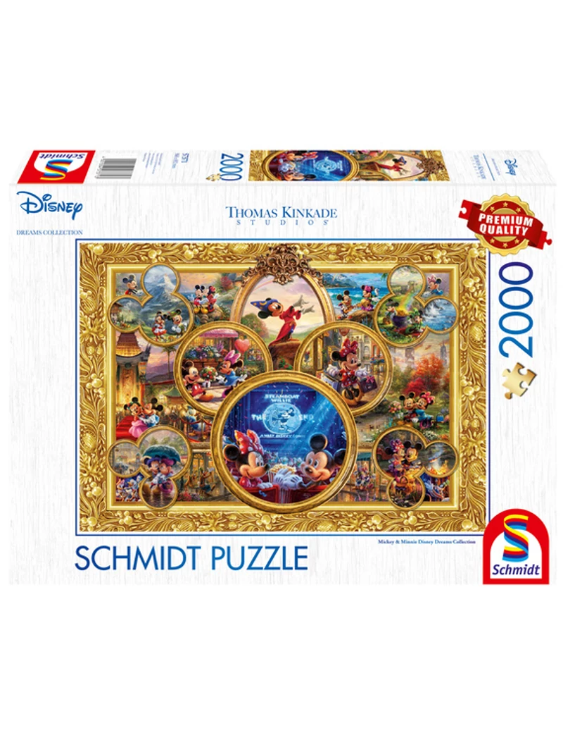 Schmidt Mickey & Minnie Disney Dreams Collection 2000 darabos kirakó