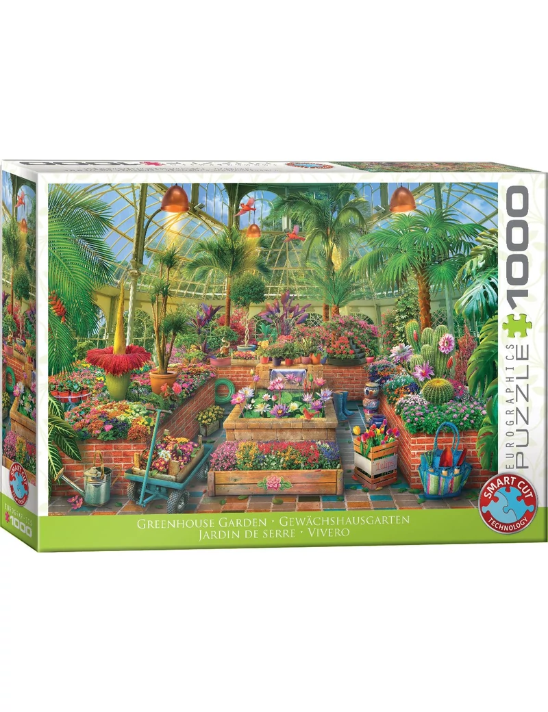Eurographics Greenhouse Garden 1000 darabos kirakó