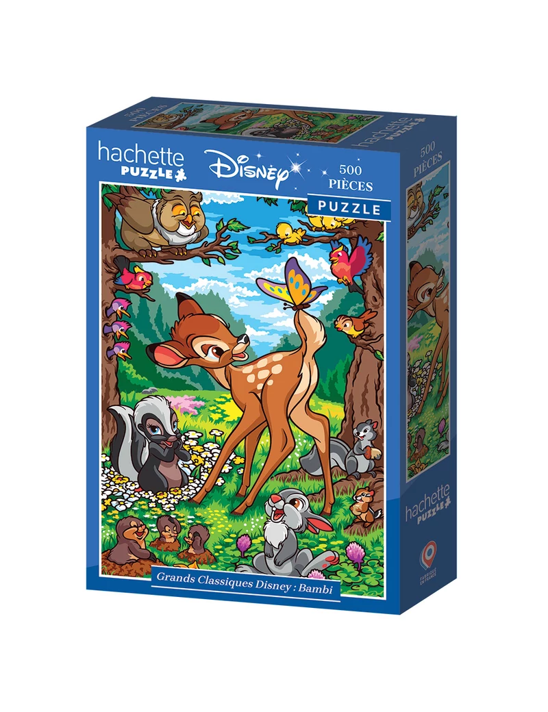 Hachette Grands Classiques Disney : Bambi 500 darabos kirakó
