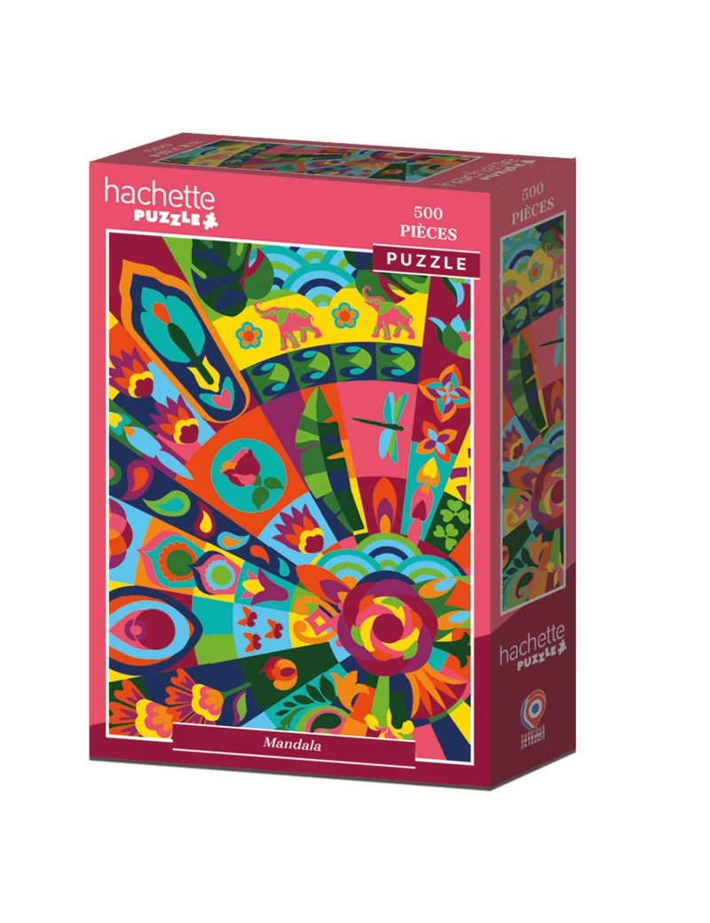 Hachette Mandala 500 darabos kirakó