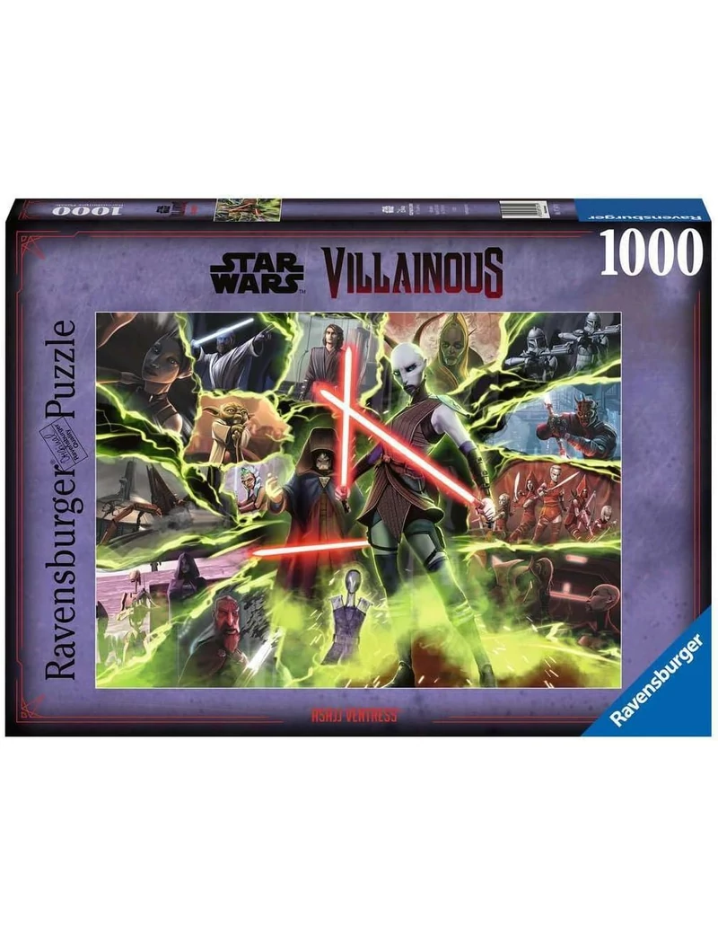 Ravensburger Star Wars Villainous: Asajj Ventress 1000 darabos kirakó