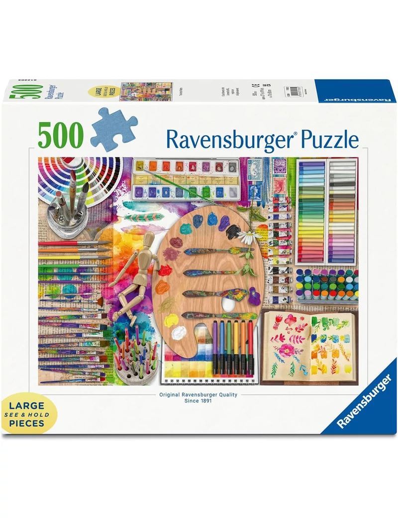 Ravensburger The Artist’s Palette 500 darabos kirakó