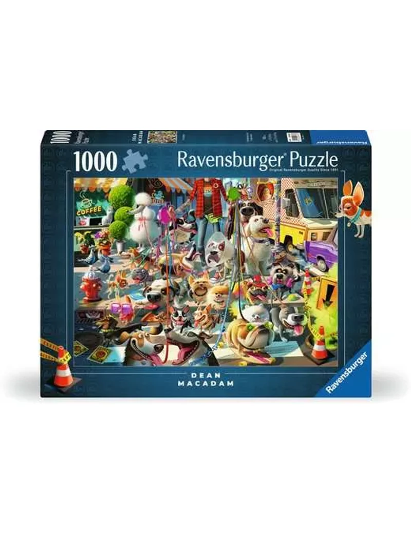 Ravensburger MacAdam: The Dog Walker 1000 darabos kirakó