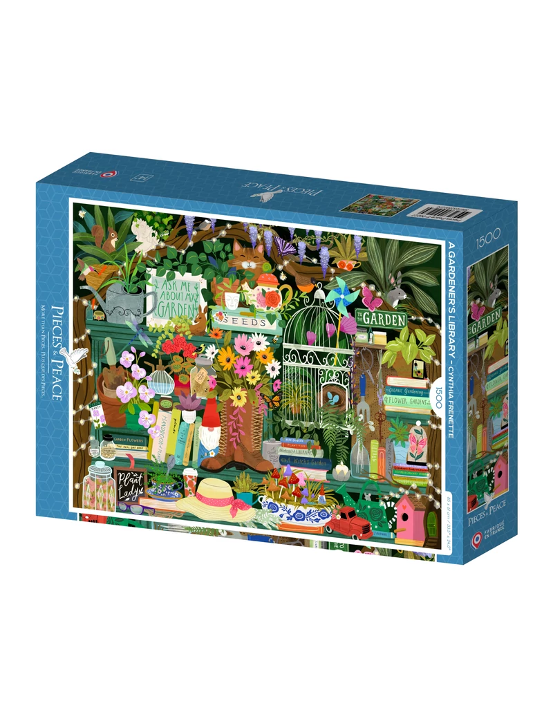 Pieces & Peace A Gardener's Library 1500 darabos kirakó