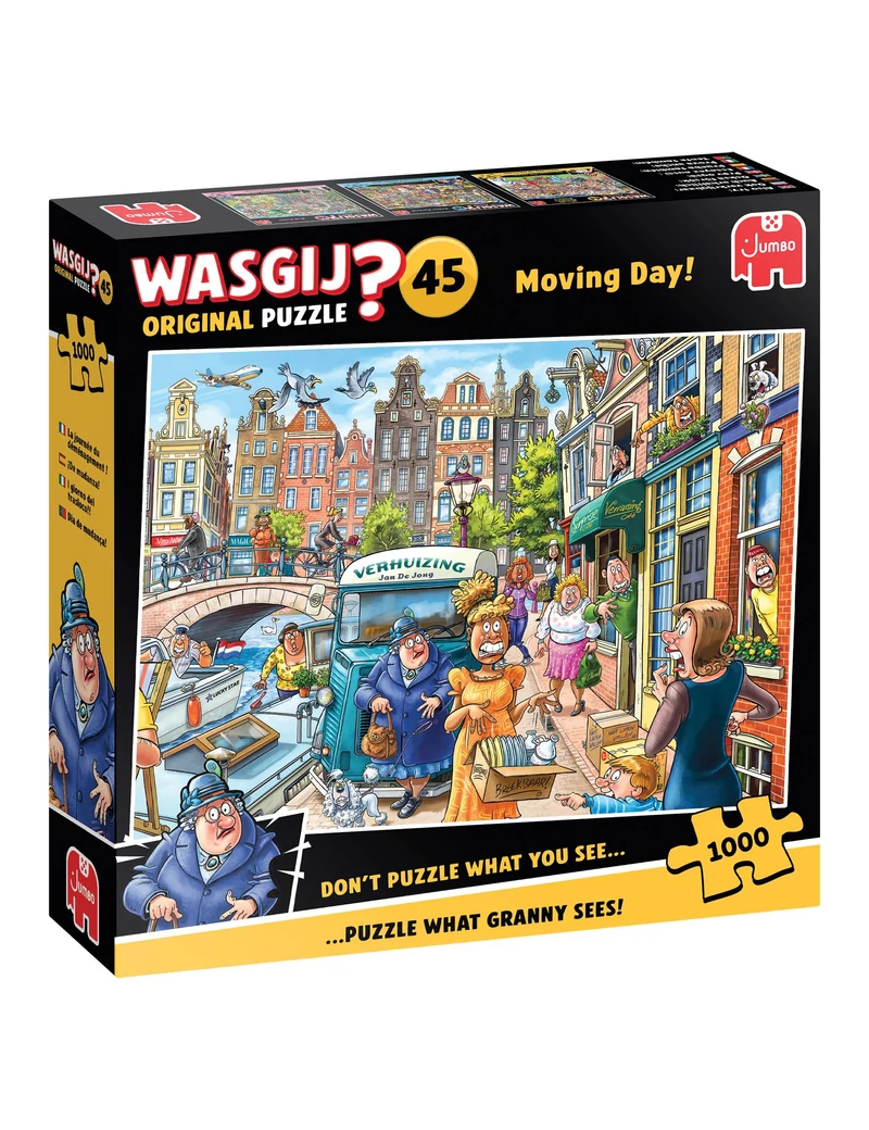 Jumbo Wasgij Original 45 - Moving Day! 1000 darabos kirakó