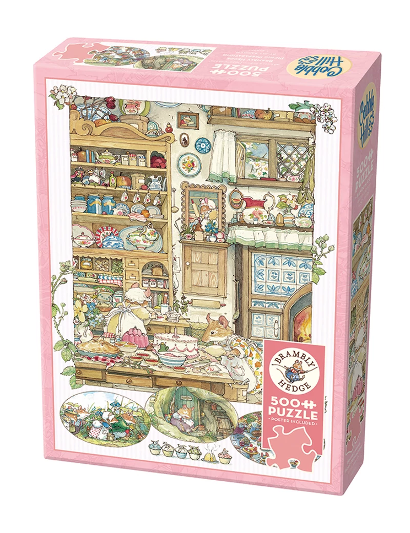 Cobble Hill Brambly Hedge Picnic Preparations 500 darabos kirakó