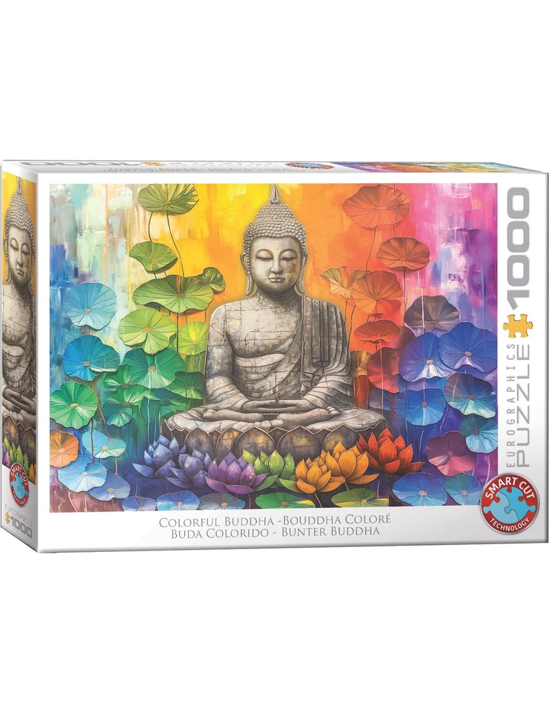 Eurographics Colorful Buddha 1000 darabos kirakó