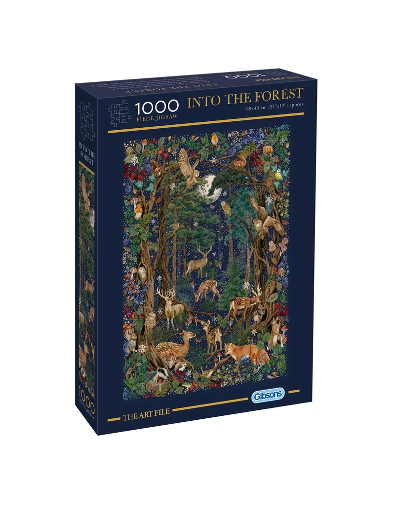 Gibsons The Art File: Into the Forest 1000 darabos kirakó