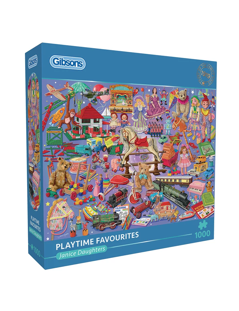 Gibsons Playtime Favourites 1000 darabos kirakó