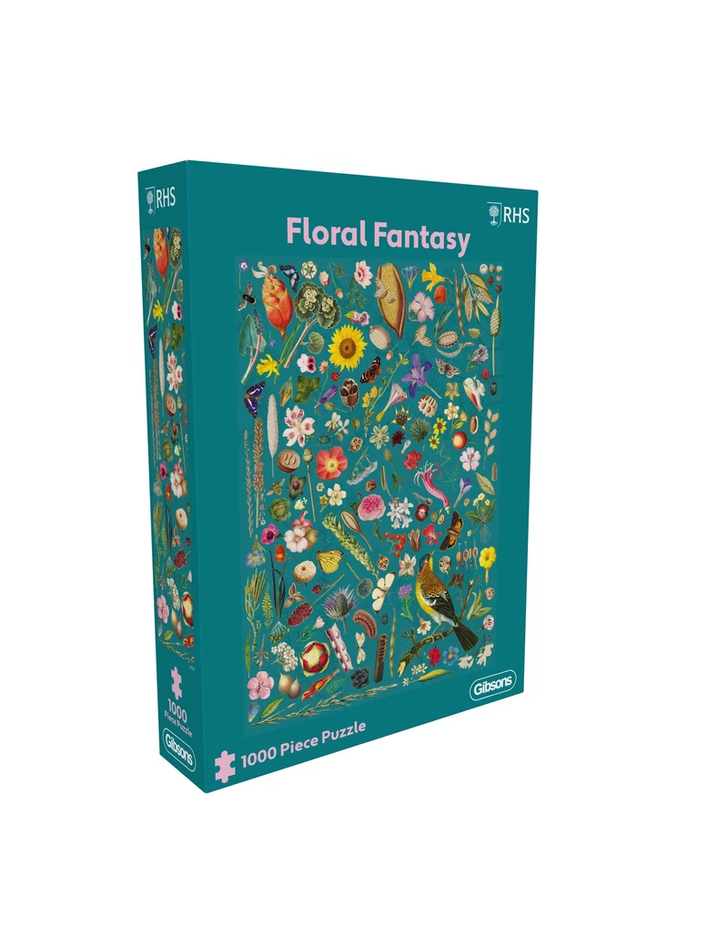 Gibsons RHS: Floral Fantasy 1000 darabos kirakó