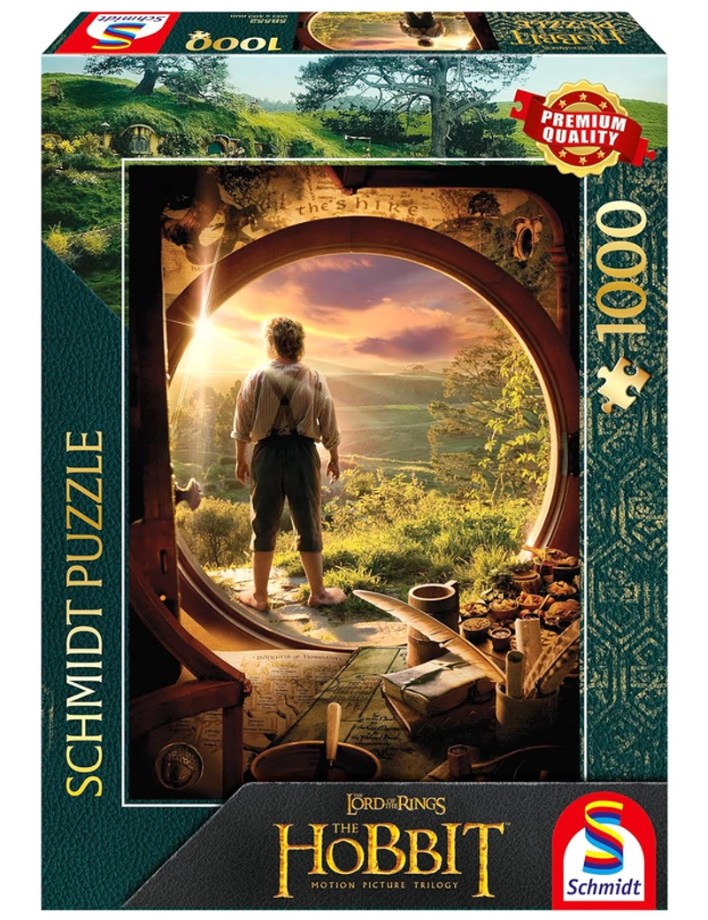 Schmidt The Hobbit Leaving Bag End 1000 darabos kirakó