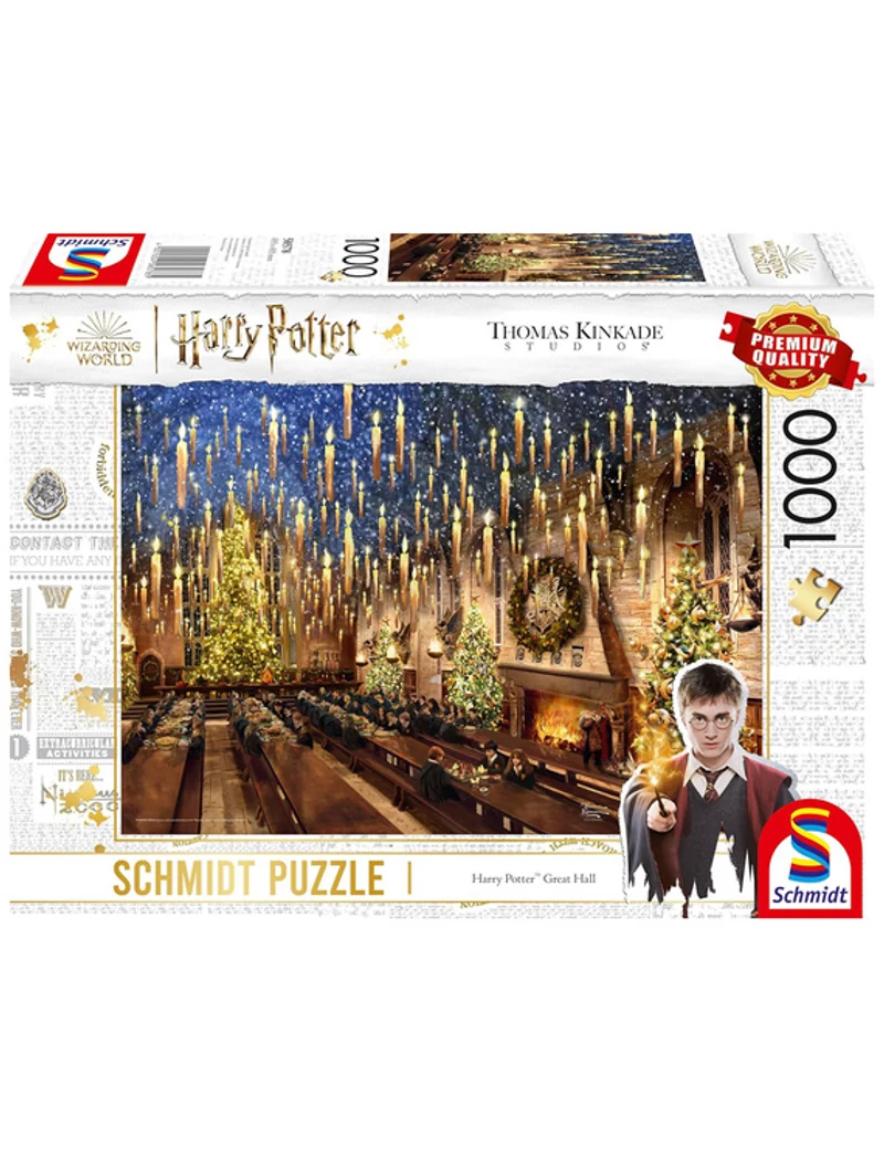 Schmidt Thomas Kinkade Harry Potter - Great Hall 1000 darabos kirakó