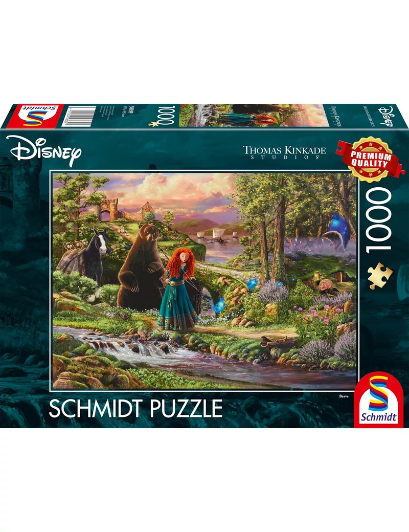 Schmidt Disney Kinkade Merida 1000 darabos kirakó