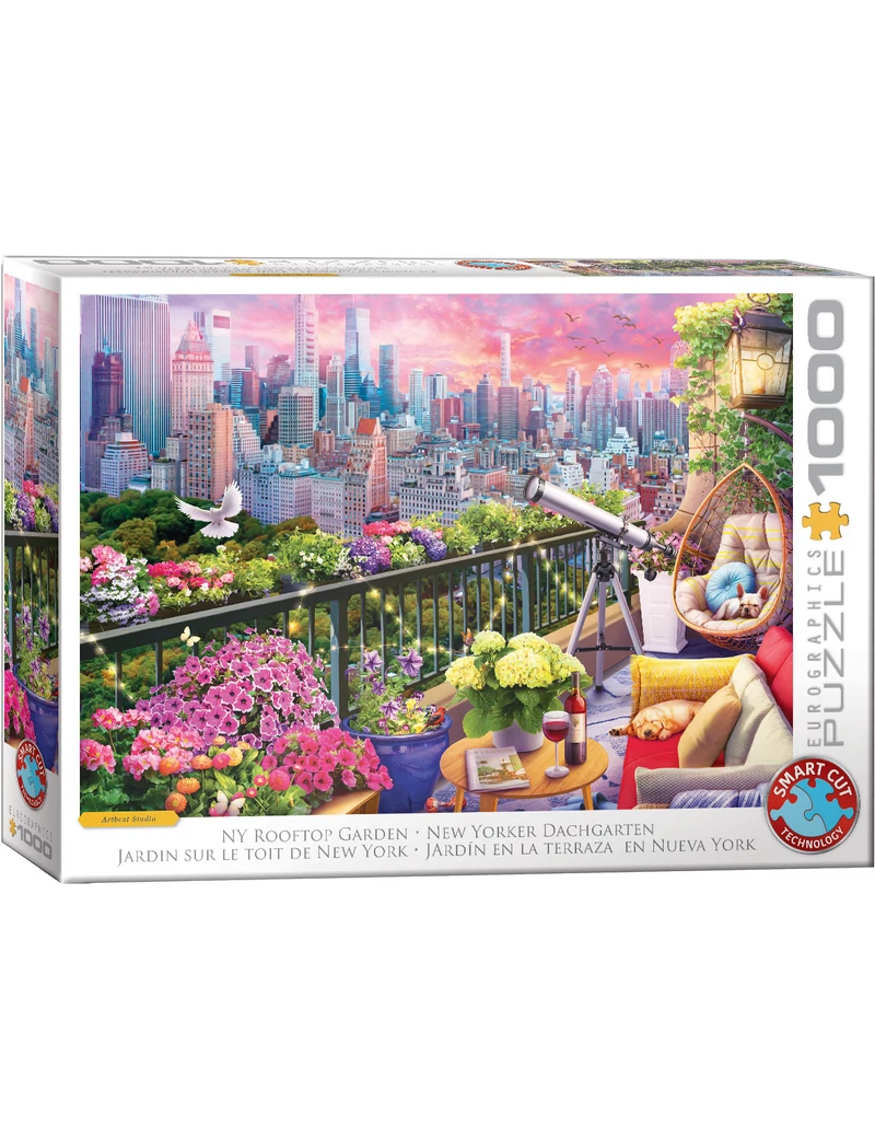 Eurographics NewYork Rooftop Garden 1000 darabos kirakó