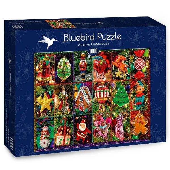 Bluebird Festive Ornaments 1000 darabos kirakó