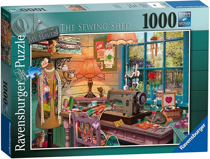 Ravensburger The Sewing Shed 1000 darabos kirakó