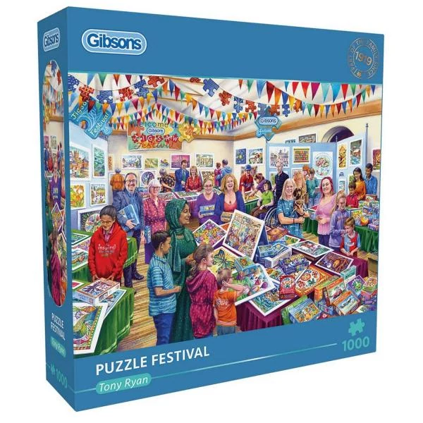Gibsons Puzzle Festival 1000 darabos kirakó