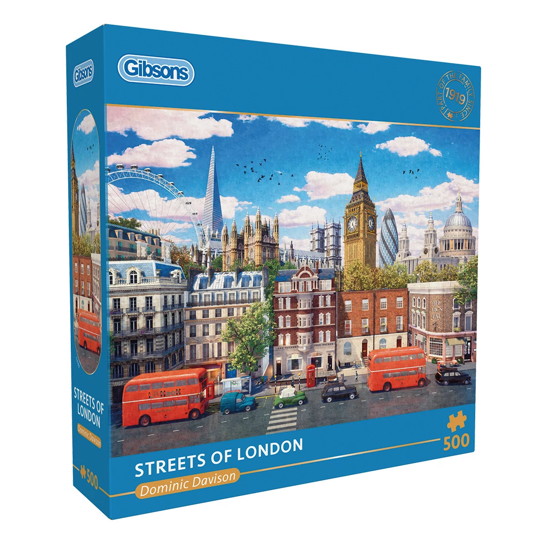 Gibsons Streets of London 500 darabos kirakó