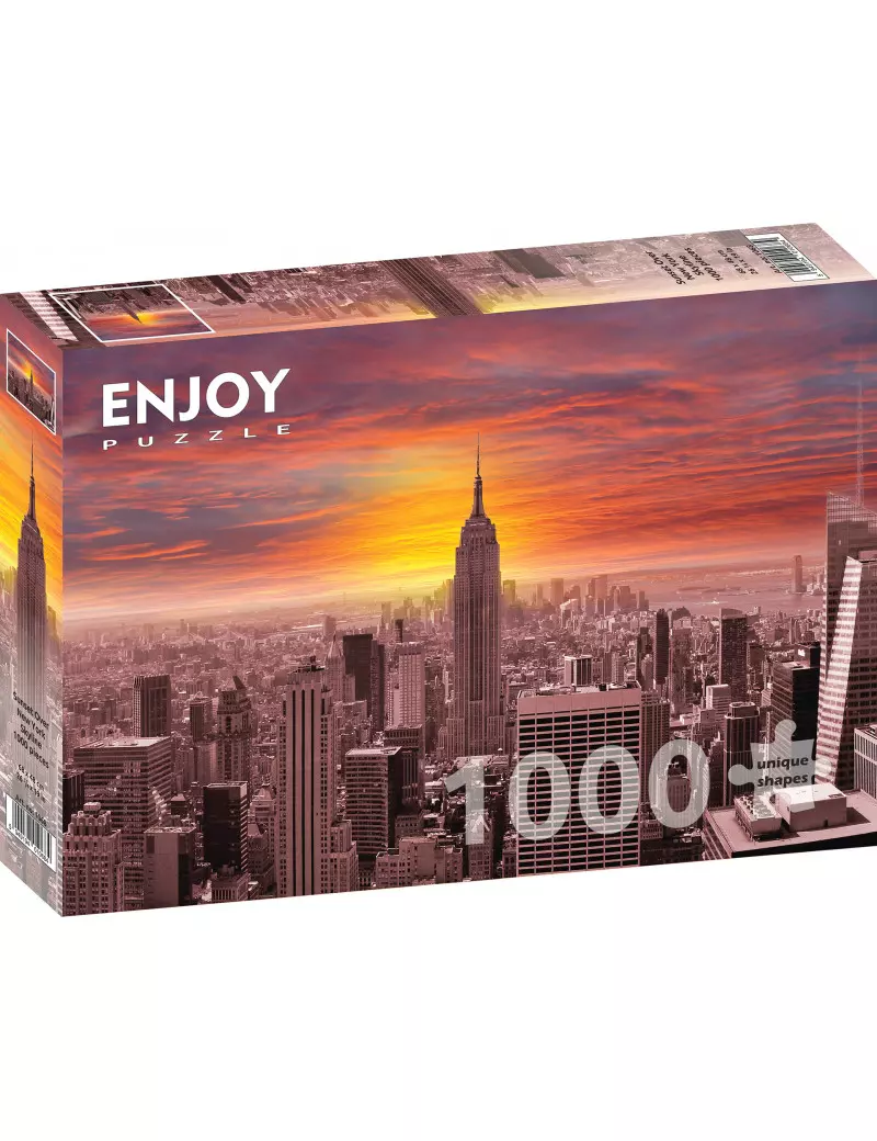 Enjoy 1068 Sunset over New York 1000 darabos kirakó