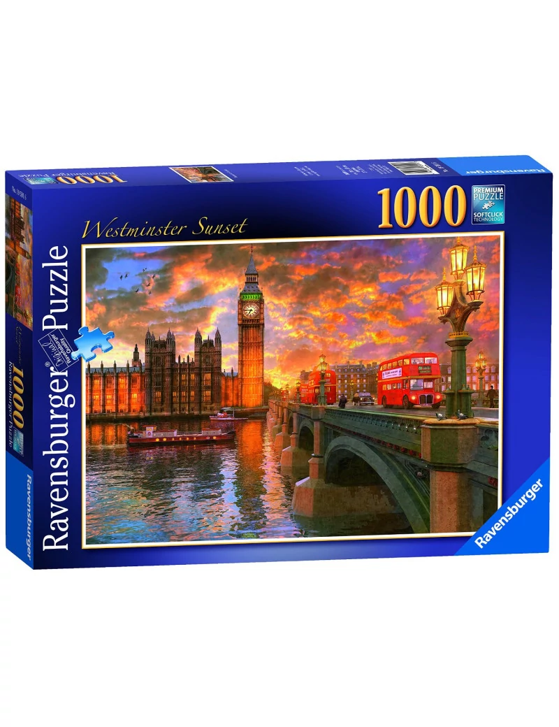 Ravensburger Westminster Sunset 1000 darabos kirakó