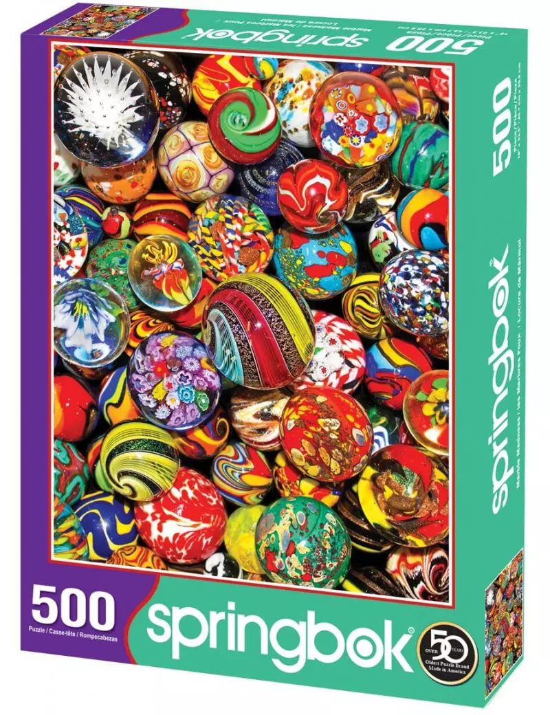Springbok Marble Madness 500 darabos kirakó 