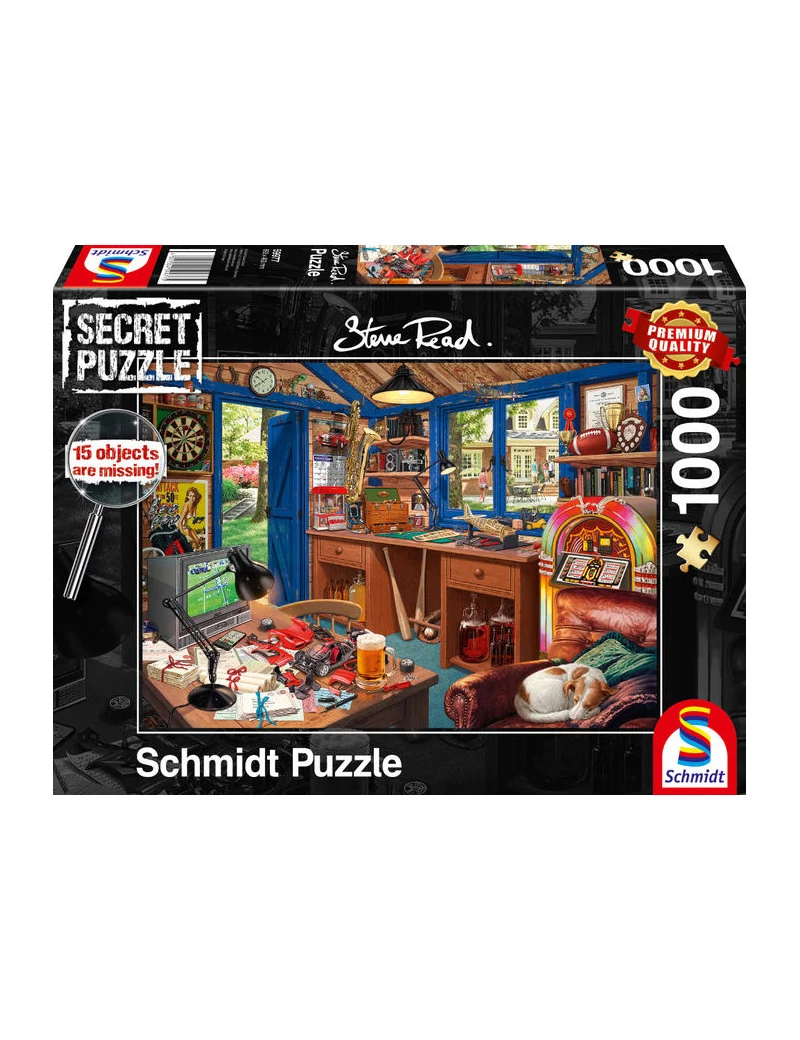 Schmidt Secret Puzzle Father’s Workshop 1000 darabos kirakó