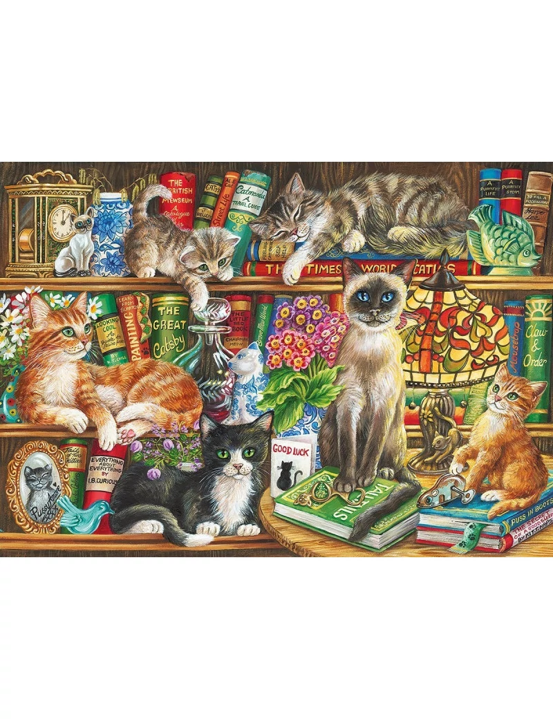 Gibsons Puss in Books 1000 darabos kirakó 
