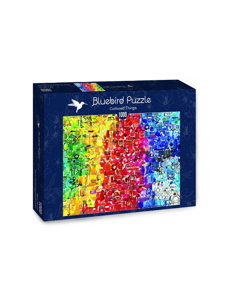 Bluebird Puzzle Coloured Things 1000 darabos kirakó