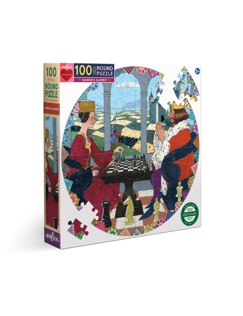 Eeboo Queens Gambit 100 darabos kirakó